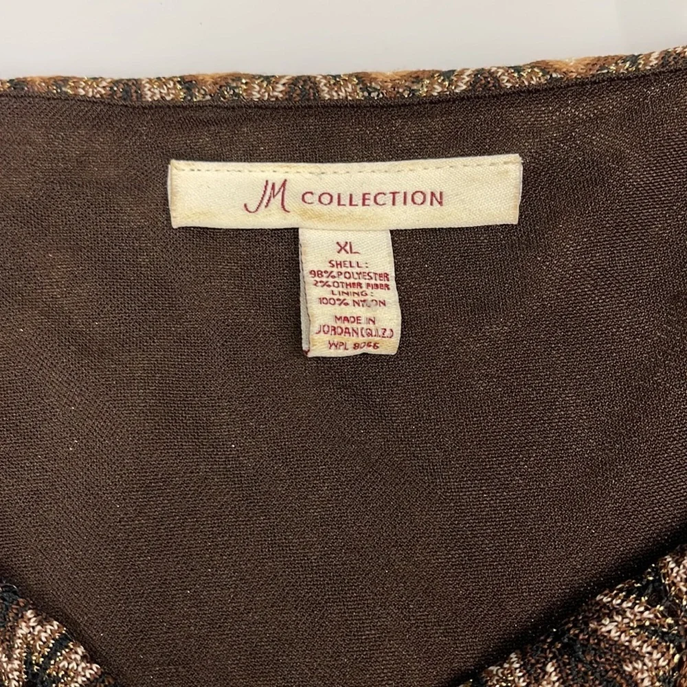 JM Collection Blouse - Picture 3 of 3